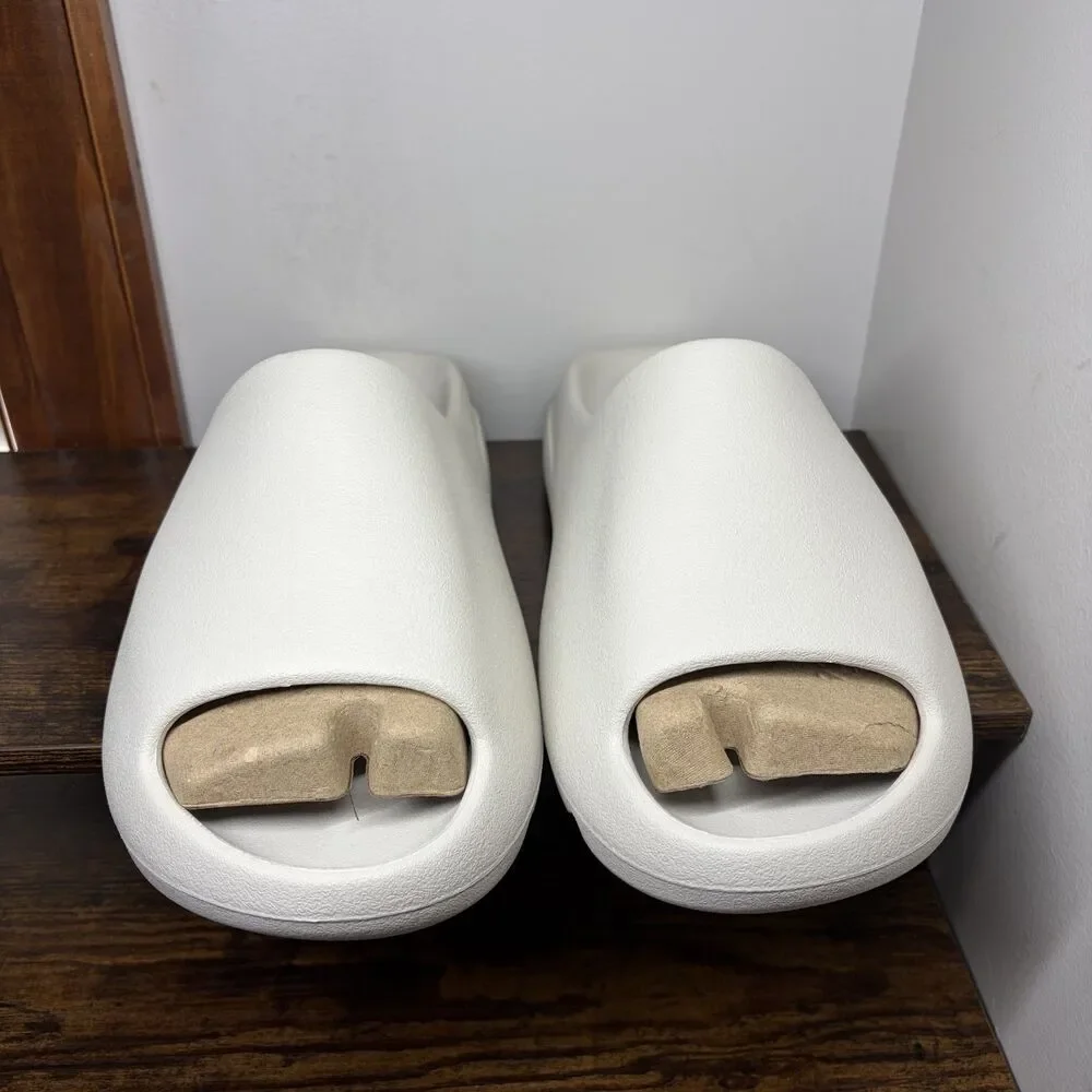 Size 12 - Men's YZY Yeezy YS-01 Cream Foam Slides Sandals